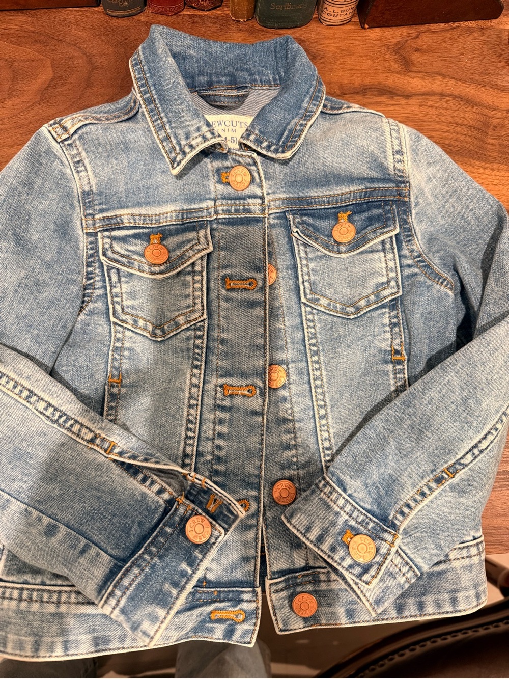Crewcuts Light Blue Denim Jean Jacket for Kids